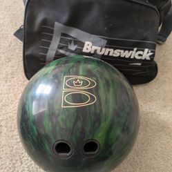 Bowling Ball W/ Bag