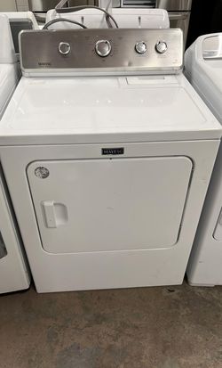 Maytag Electric Dryer White Large Capacity
