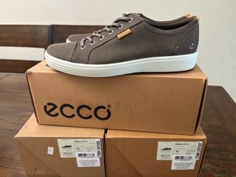 ECCO Soft 7 Men's Sneaker Dark Clay