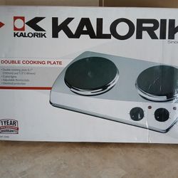 Electric Double Cooking Plate 