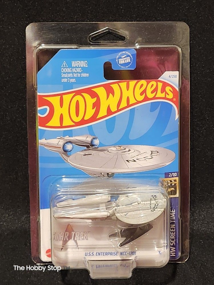 Hot 🔥 Wheels 🛞 , $9 Star Trek, Protective Display Case Included !