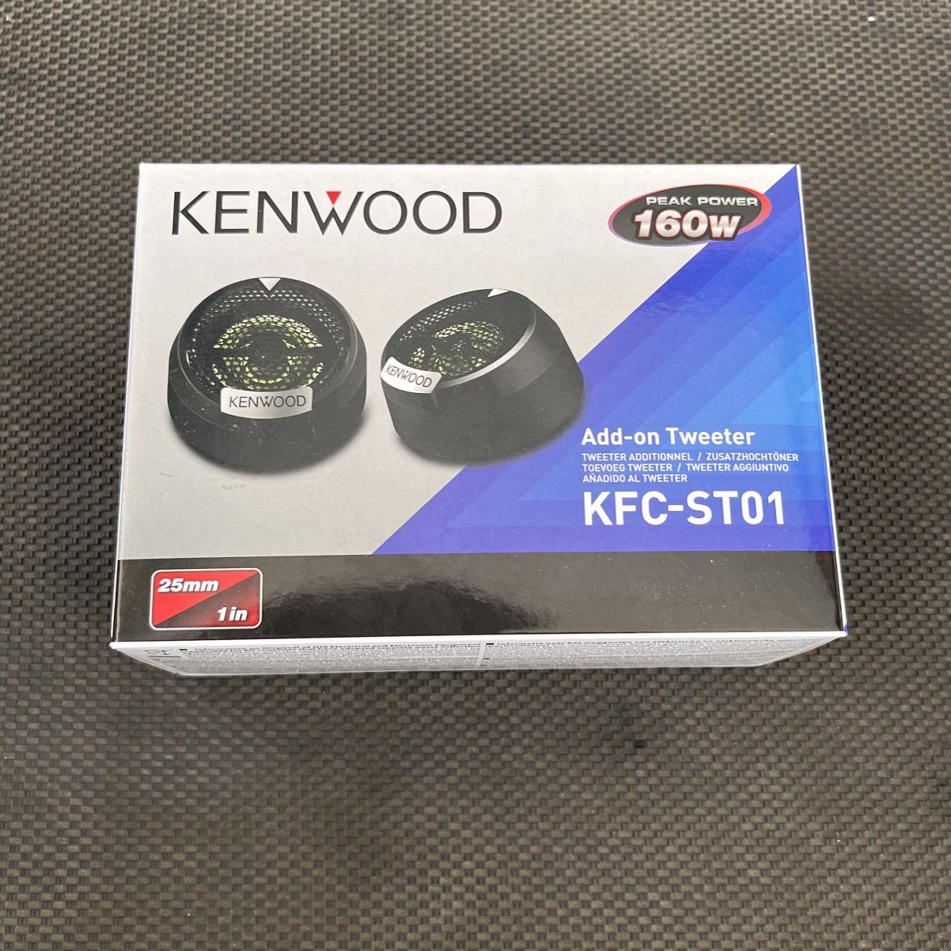 KENWOOD KFC-T40A 280W 1.57 Kenwood 1 Inch Tweeters 160 Watts Max Power