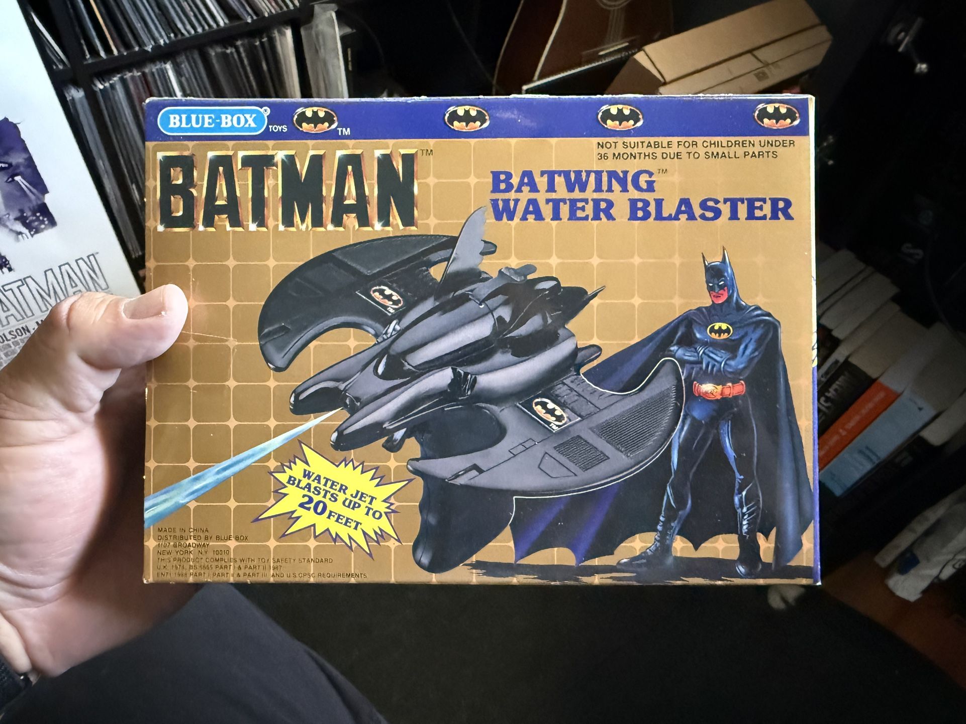 Toybiz Batman 1989 Batwing Water Blaster