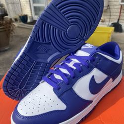 Nike Dunk White Hyper Royal