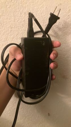 Black e-bike AC Power Adapter Charger
