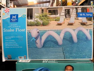 Members Mark Giant Inflatable 18Ft Long Float Brand New In Box