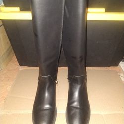 Leather Ladies Boots Coach 