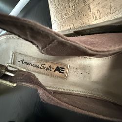 Women’s Brown Wedge Shoes, 