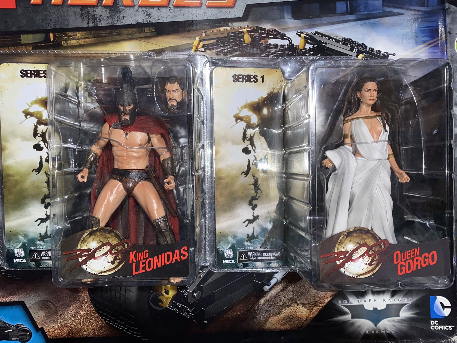 NECA 300 MOVIE KING LEONIDAS & QUEEN GORGO