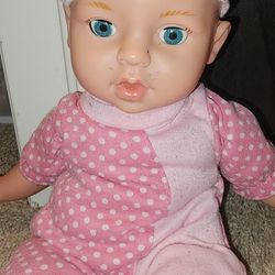 Baby Doll with Pink Outfit