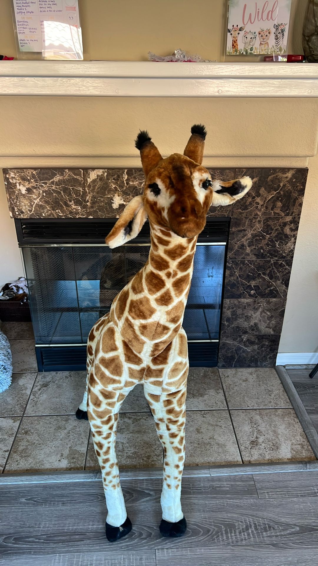 4’ Stuffed Giraffe