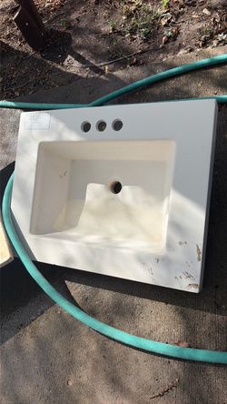 Sink top - white