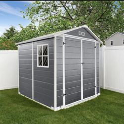 6x6 Resin Shed Brand New