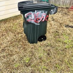 60 Gallon Roll Off Trash Bin 