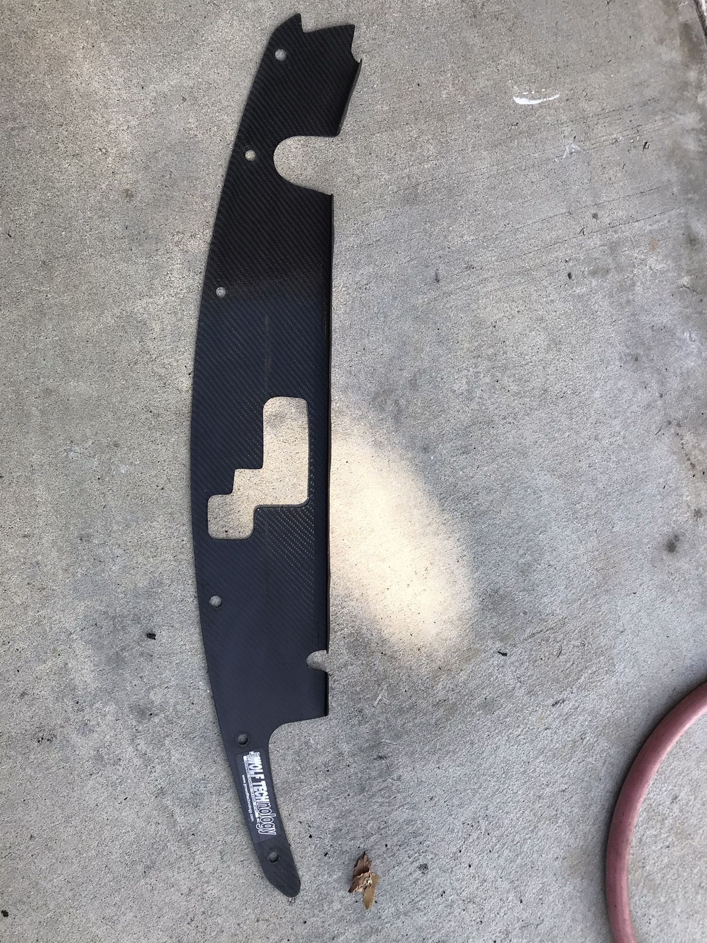 Jim wolf technology Nissan/Infiniti 350z G35 carbon fiber cooling panel ! Super rare part ! In mint condition