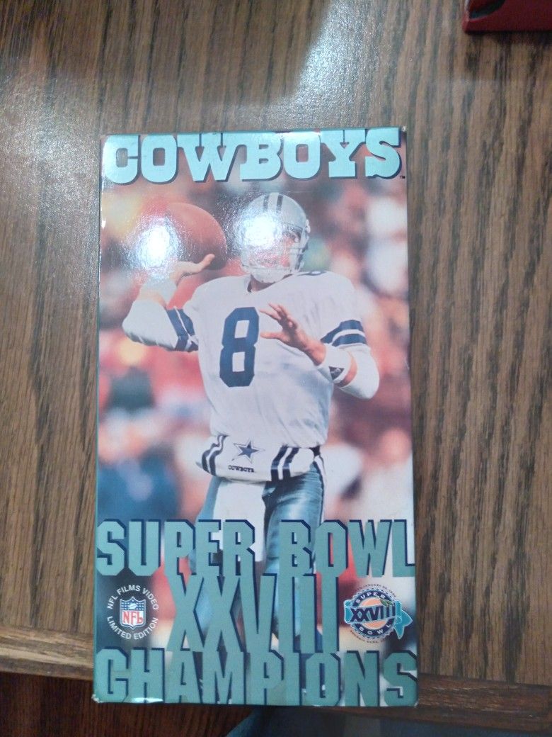 Cowboys Superbowl Vhs