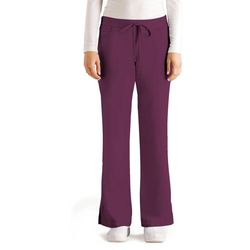 Women’s Grey’s Anatomy Classic Riley Pant - Wine, discontinued color