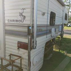 91 Caribou  Cab Over Camper 