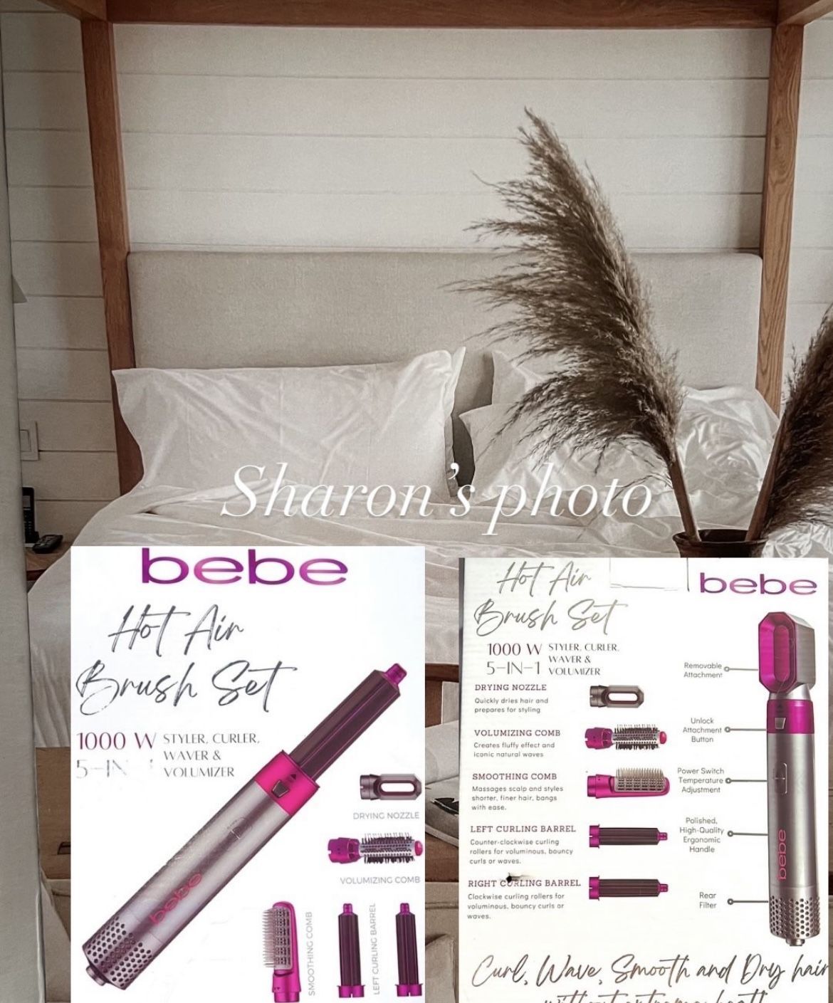  BEBE Hot Air Brush Set 