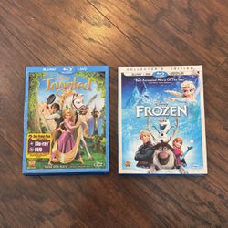 Tangled & Frozen Blu-Ray/DVD Combo Pack