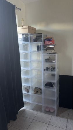 25 Shoe storage Containers