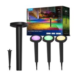 GOVEE Low Voltage Wired Outdoor Pathway Lights 2 Landscape Lighting 60+ Scene Modes