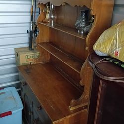 Mahogany Hutch 