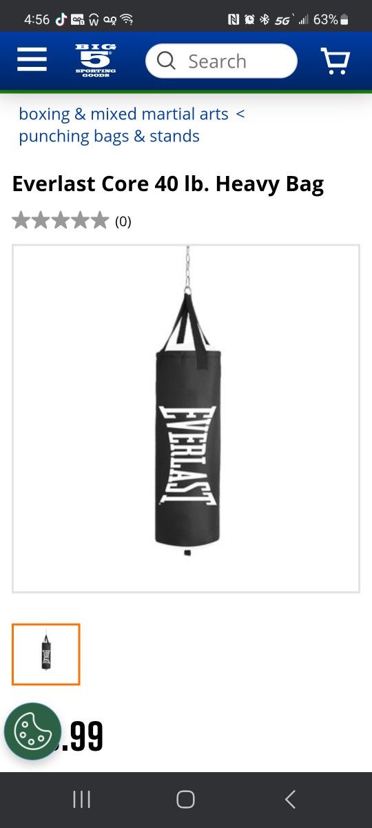 40 Pound Punching Bag