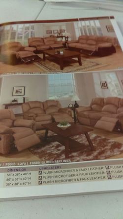 3 PC sofa and love seat and chair spacial price for now $1095.00