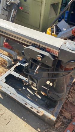 Sears craftsman 10 inch radial saw