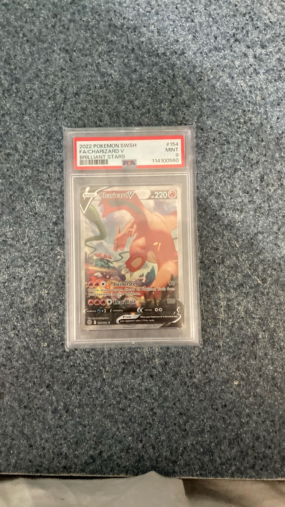 Psa 9 Charizard V Brilliant Stars