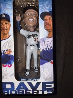 Dave Roberts World Series Bobblehead.  See pics Located in Glendora