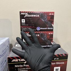 Black nitrile Gloves