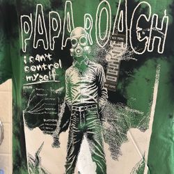 Papa Roach concert T-shirt, medium