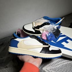 Nike Travis Scot Jordan 1, New With Box, Size 9 In Stock