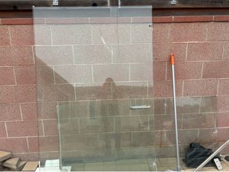 Custom shower door and all components including