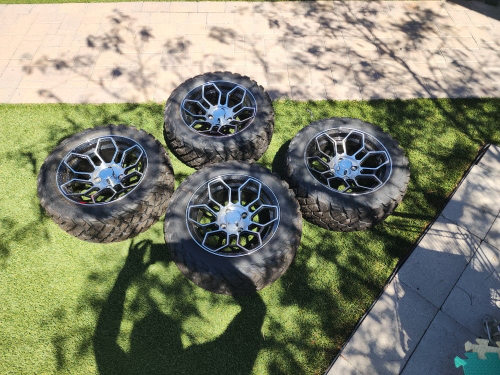 Golf Cart Wheels And Tires