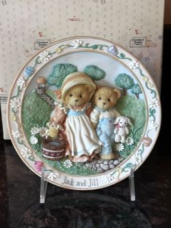 Cherished Teddies Plate