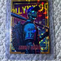 Gold Cracked Ice Custom Ohtani 