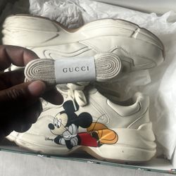 Gucci x Disney Rhyton Sneakers