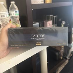 Carolina Herrera Bad Boy Cobalt Elixir  5.1 oz EDP Spray For Men New In Box
