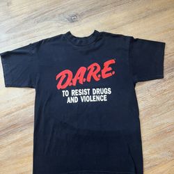 Vintage Single Stitched DARE T Shirt 