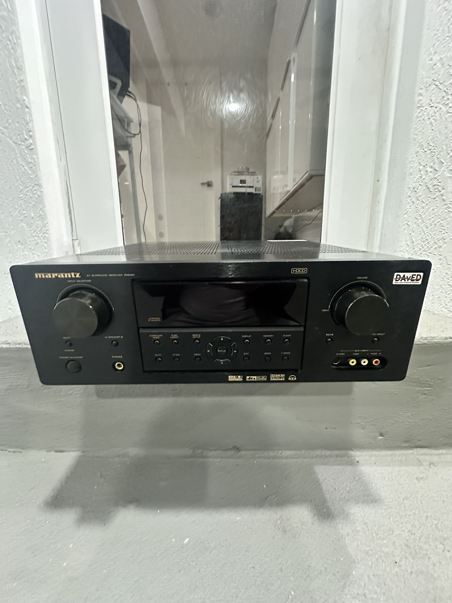 Marantz Amplifier And JBL Arena Speakers.