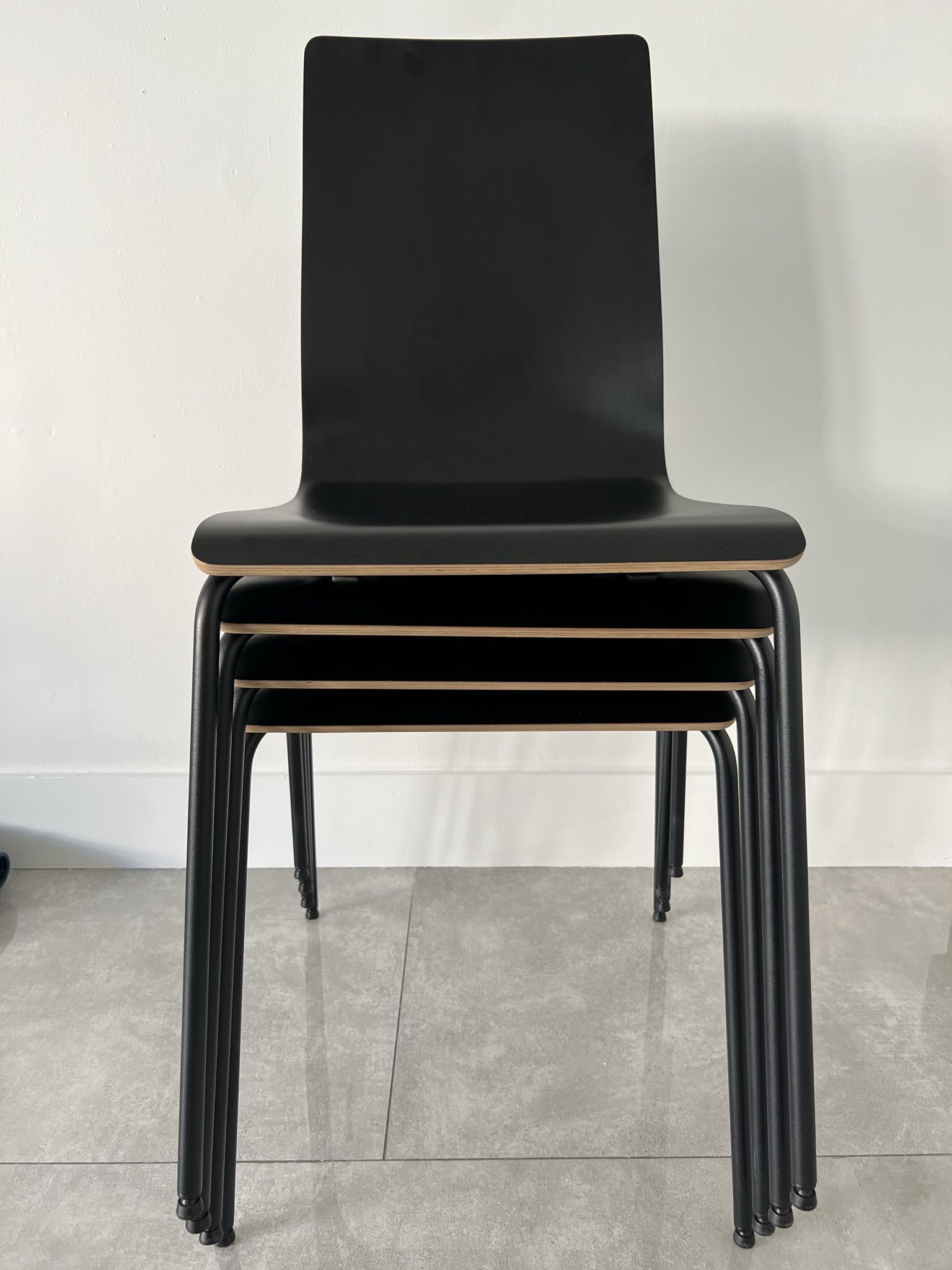 Ikea Martin Chair black/black - 4 Pieces