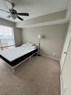 Queen Mattress + Bedframe