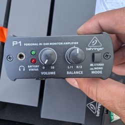 Behringer P1 personal in-ear monitor amplifier