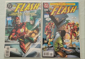 The Flash Vol. 2 #123 & 133 (1997, 1998, DC Comics) Near Mint Cond! Bagged & Boarded! Comic Books