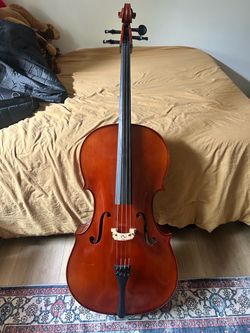Acoustic Cello with Bow
