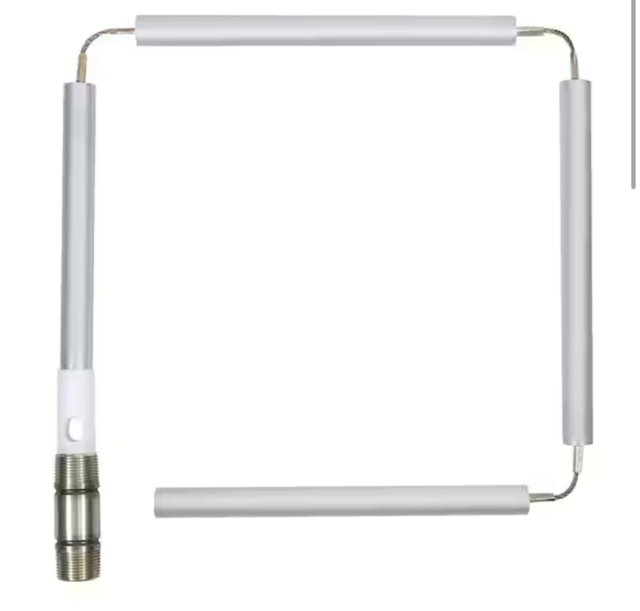 EASTMAN 42 in. Aluminum/Zinc Anode Rod, 3 in. Nipple Fitting