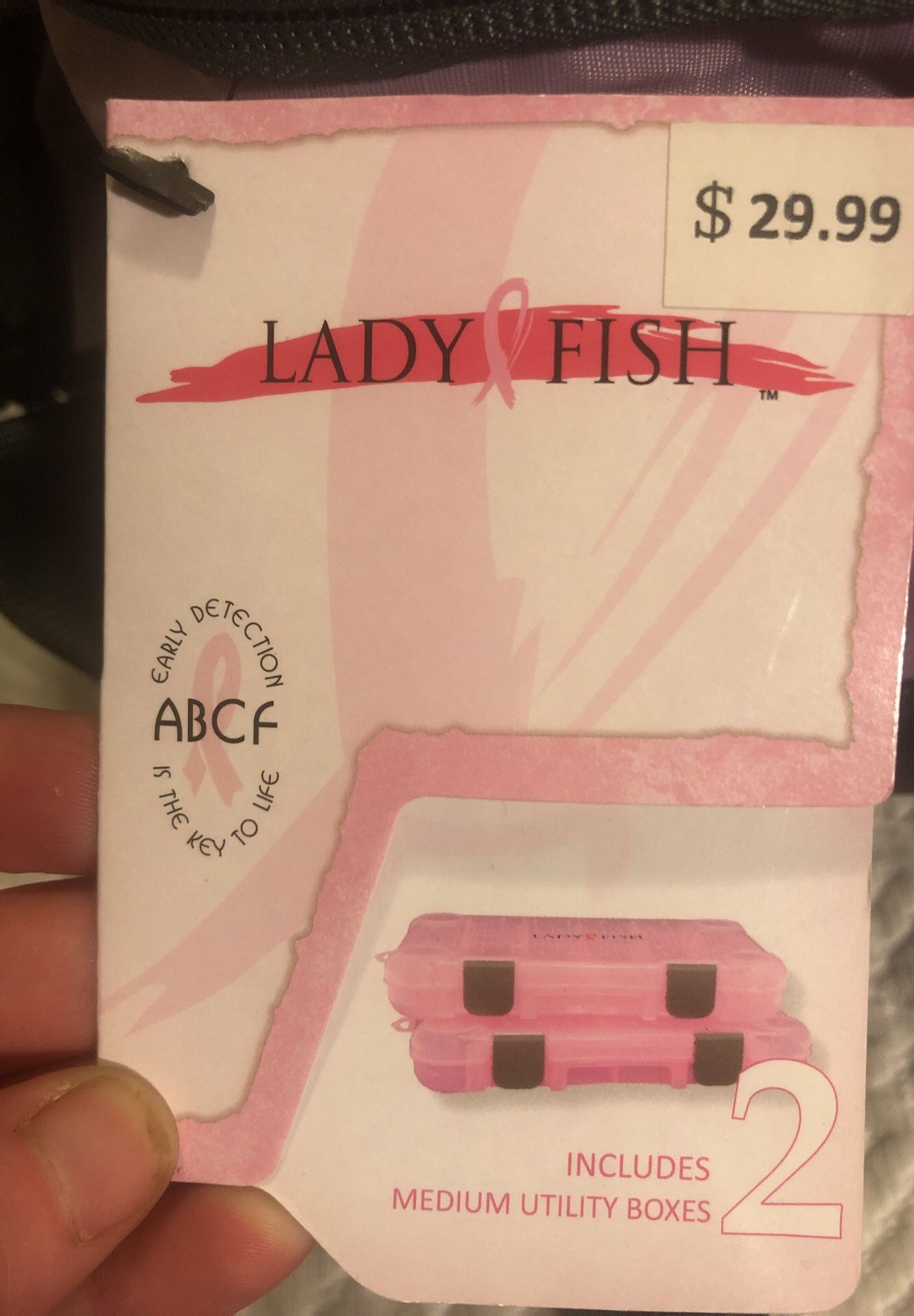 Lady Fish tackle box